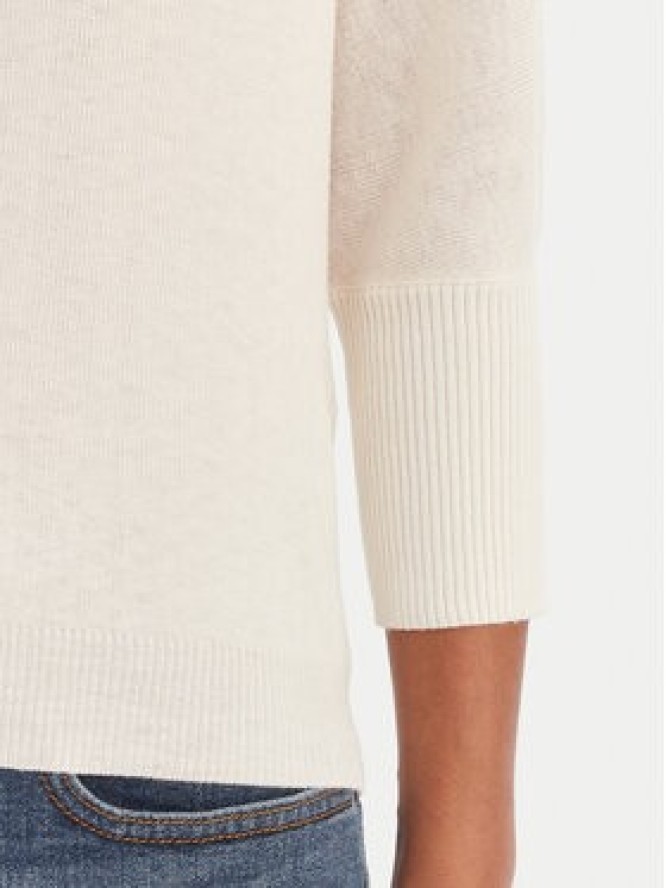 Morgan Kardigan 251-MBATSI Écru Slim Fit