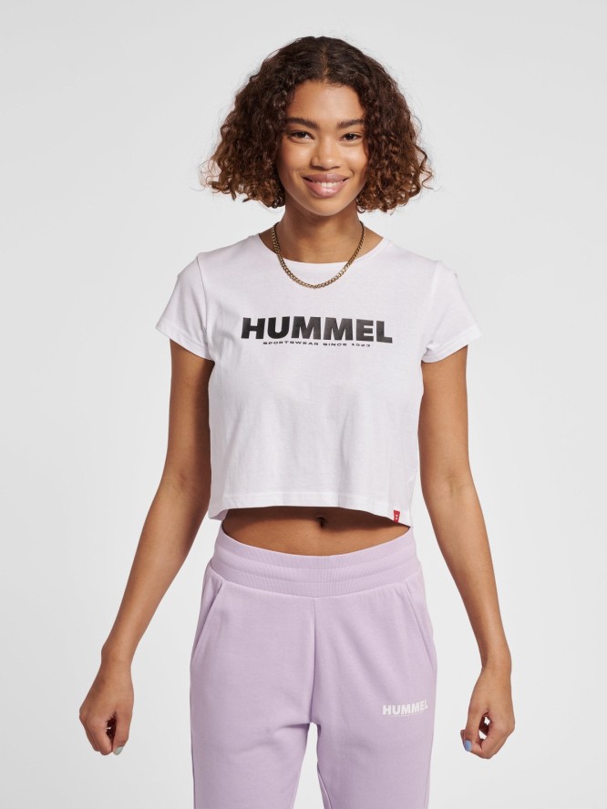 Hummel Koszulka sportowa hml Legacy Woman Cropped T-shirt