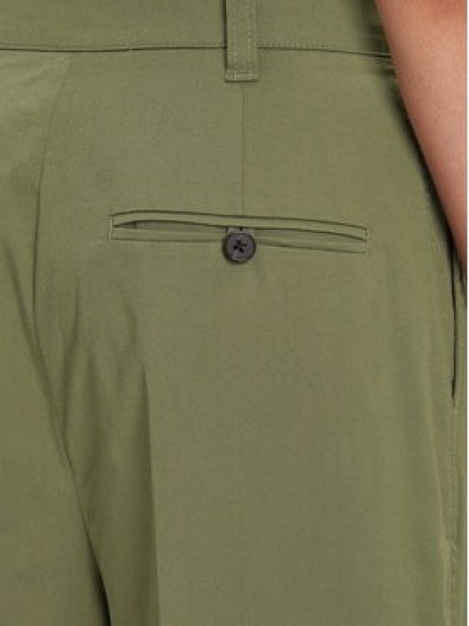 Marc O'Polo Spodnie materiałowe 506 0341 10105 Zielony Loose Fit