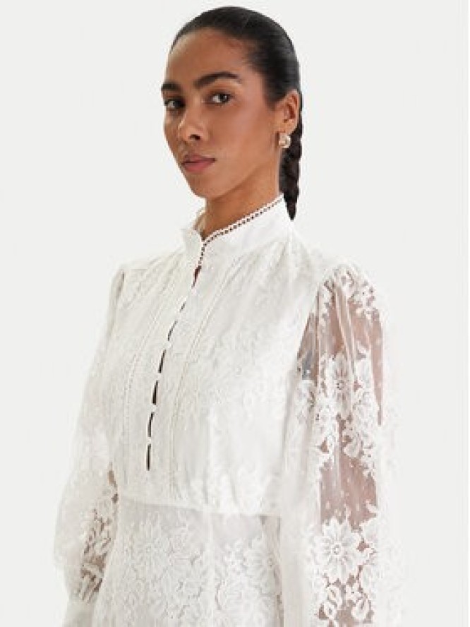 Bardot Sukienka koktajlowa Olessia 60268DB Écru Regular Fit