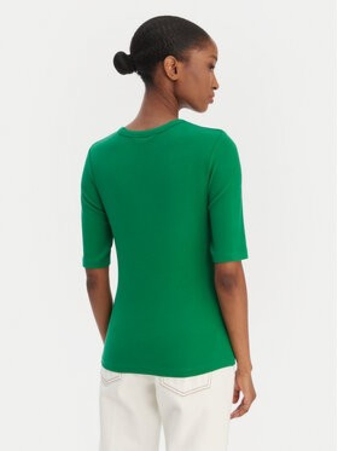 Tommy Hilfiger T-Shirt WW0WW47308 Zielony Slim Fit