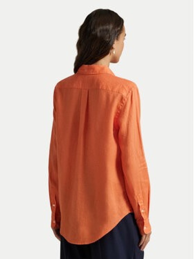 Polo Ralph Lauren Koszula 211970730500 Pomarańczowy Regular Fit