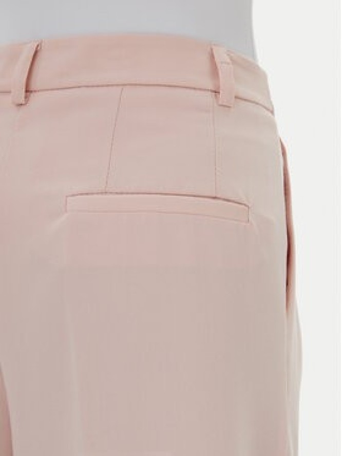 Rinascimento Spodnie palazzo CFC0123671003 Różowy Regular Fit