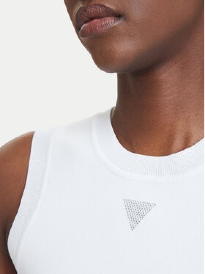 Guess Top W4GZ34 Z3F40 Biały Slim Fit