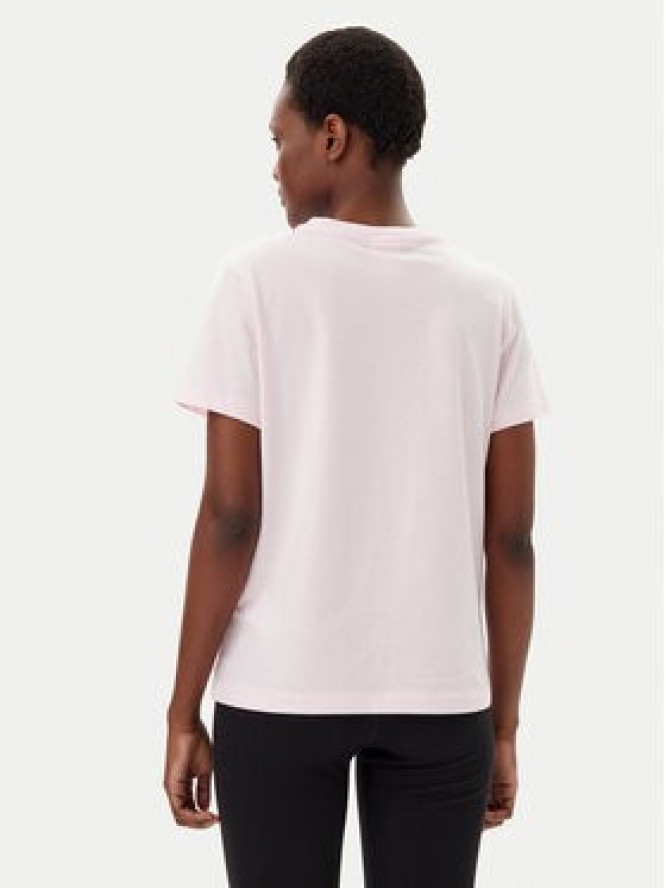 Champion T-Shirt 117650 Różowy Slim Fit