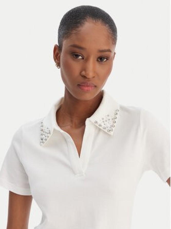 Marella Polo Onirica 2615951011 Biały Regular Fit