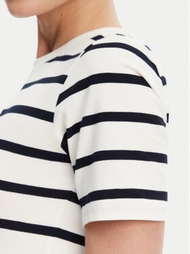 French Connection T-Shirt 76QZB Biały Regular Fit