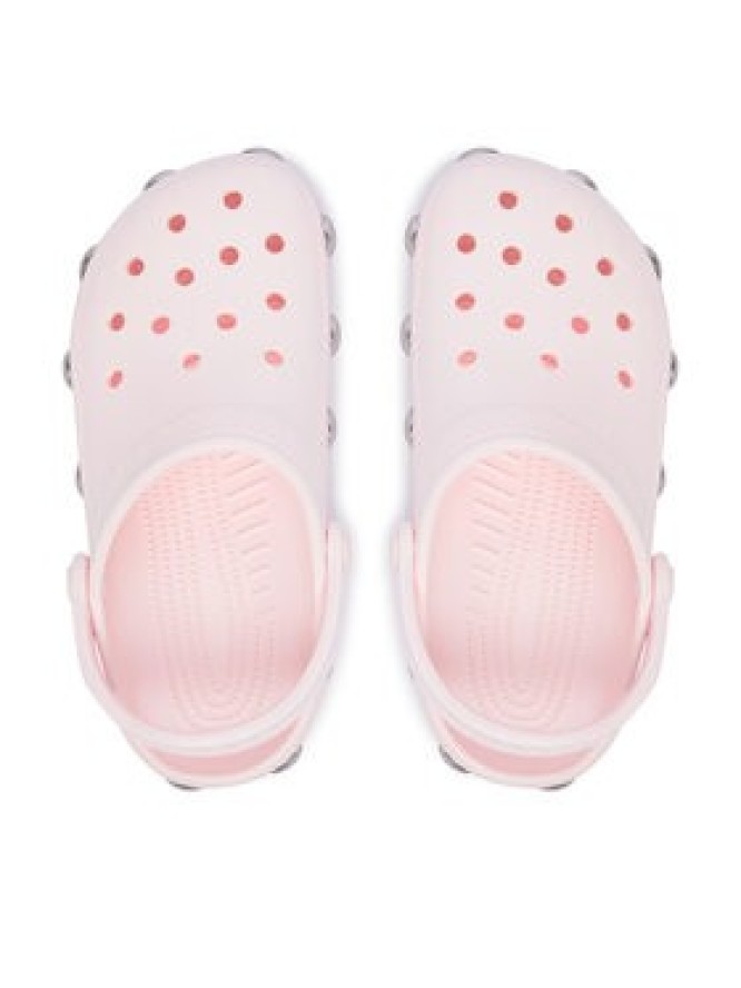 Crocs Klapki Classic Big Studded Clog 214236 Różowy jasny