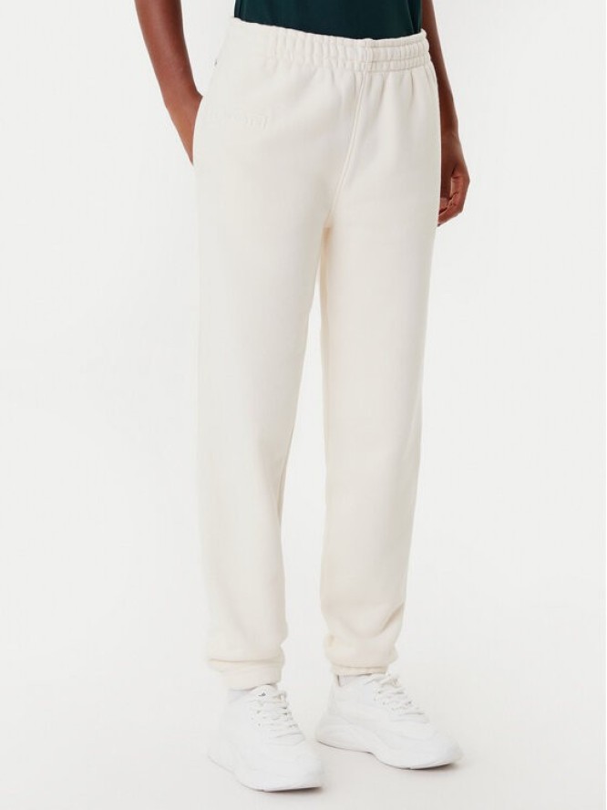 Lacoste Spodnie dresowe XF0353 Beżowy Regular Fit