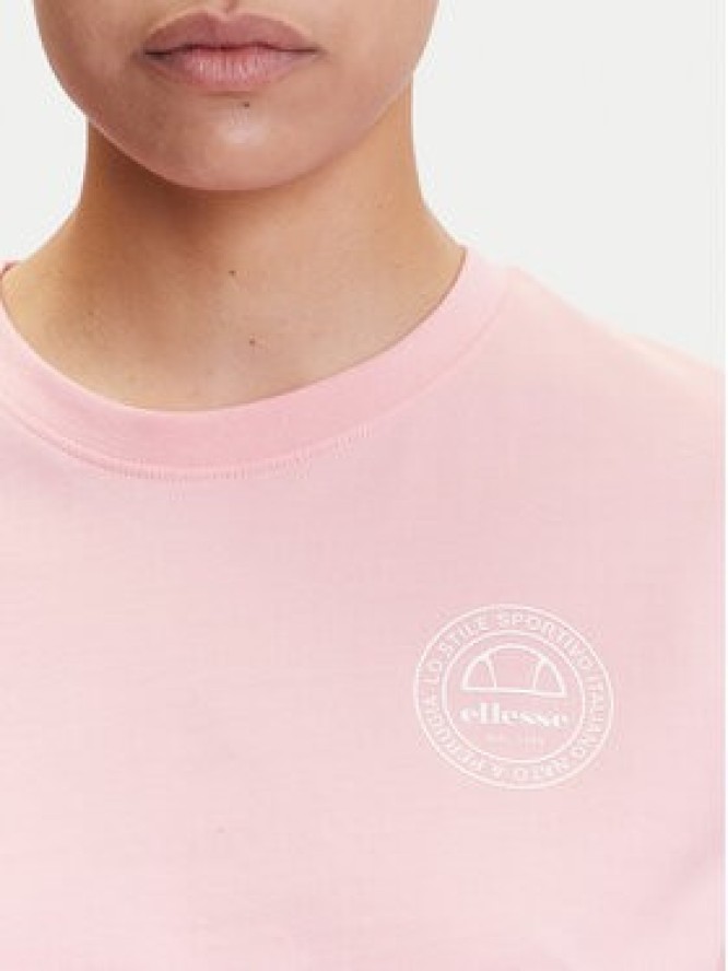 Ellesse T-Shirt Marcialla SGZ21801 Różowy Loose Fit