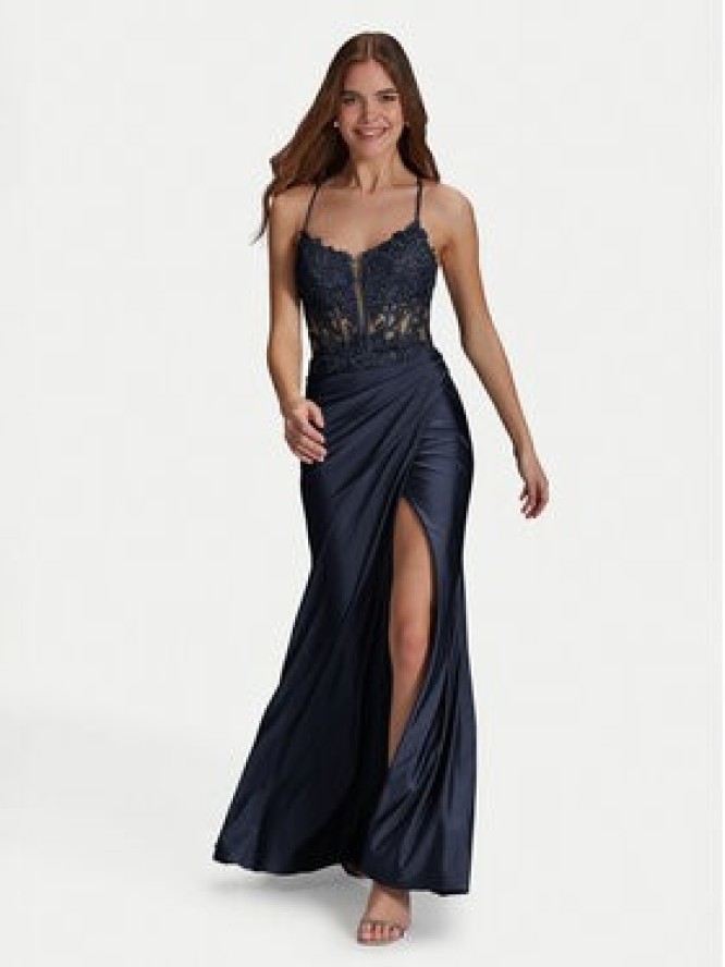 Hey Kyla Sukienka wieczorowa 5AI058HK Granatowy Regular Fit