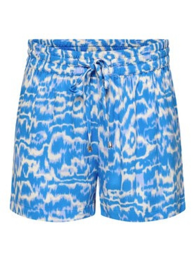 JDY Szorty materiałowe Starr 15198156 Niebieski Regular Fit