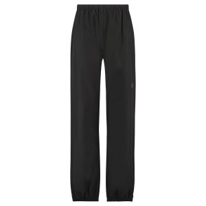 Spodnie przeciwdeszczowe rowerowe unisex Essential oddychające czarne