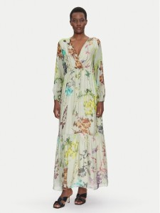 Dixie Sukienka letnia A207W020A Zielony Regular Fit