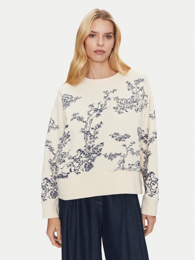 Munthe Bluza Friede 251111825163 Beżowy Relaxed Fit