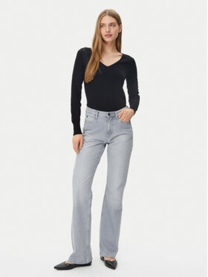 Morgan Sweter 251-MIELO Czarny Slim Fit