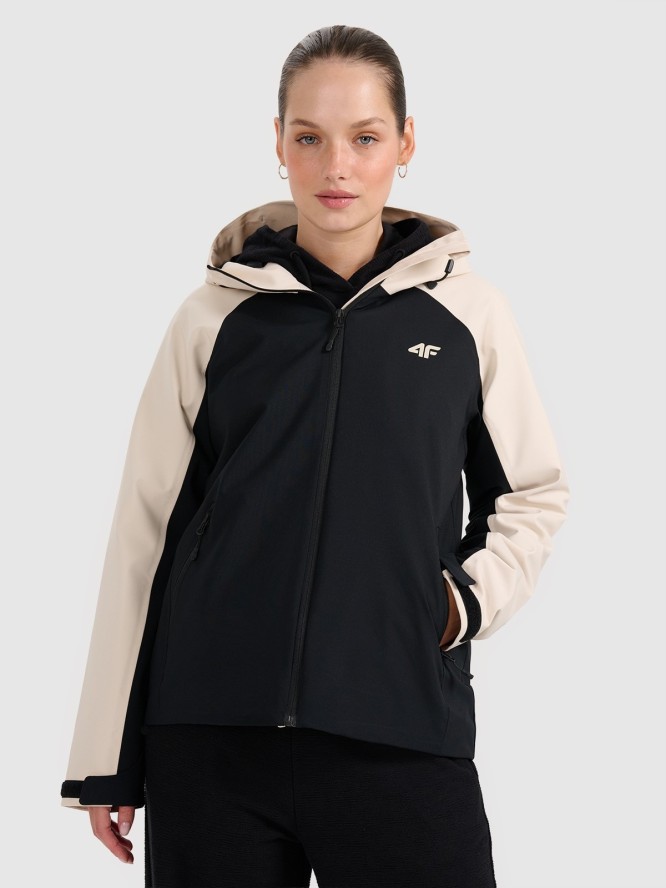 4F Kurtka przejściowa membrana 5000 damska - beżowa M