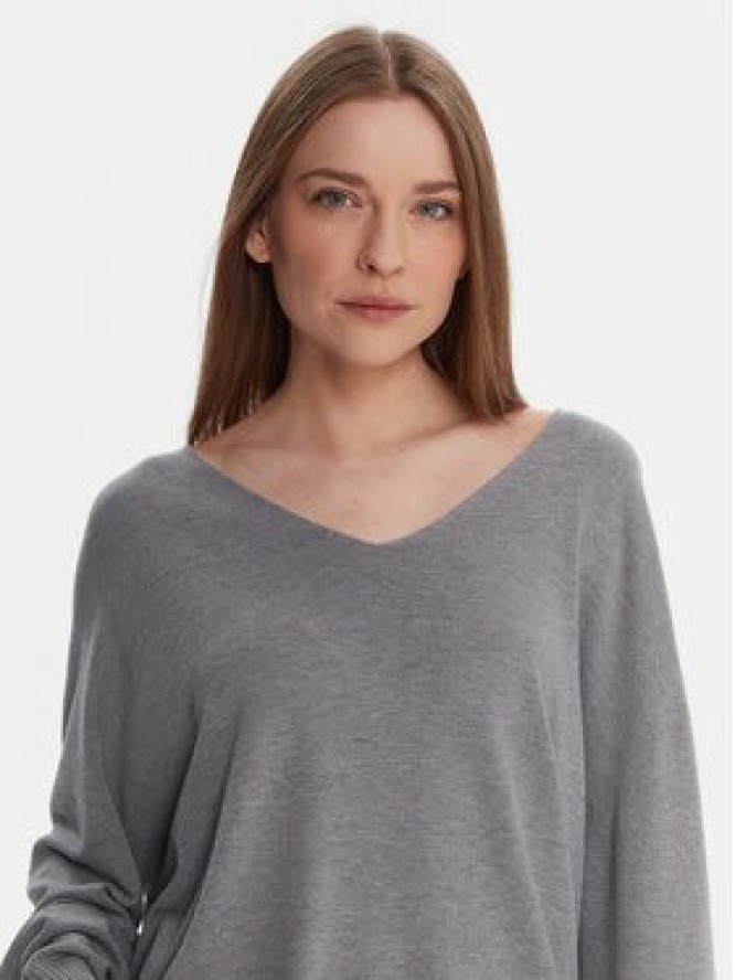 Kontatto Sweter 3M0815C Szary Relaxed Fit