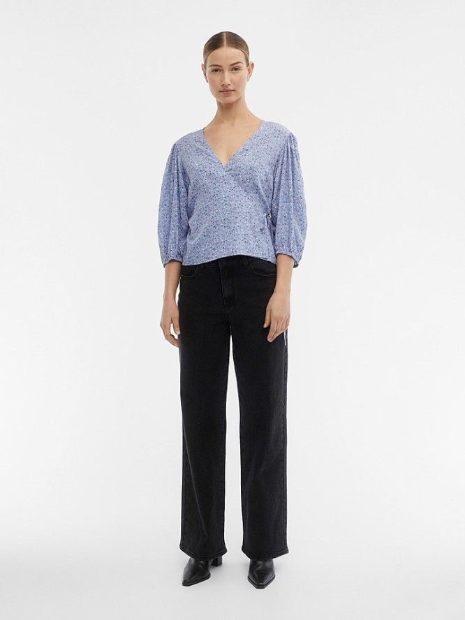 Object Bluzka "Ema" w kolorze niebieskim rozmiar: 34