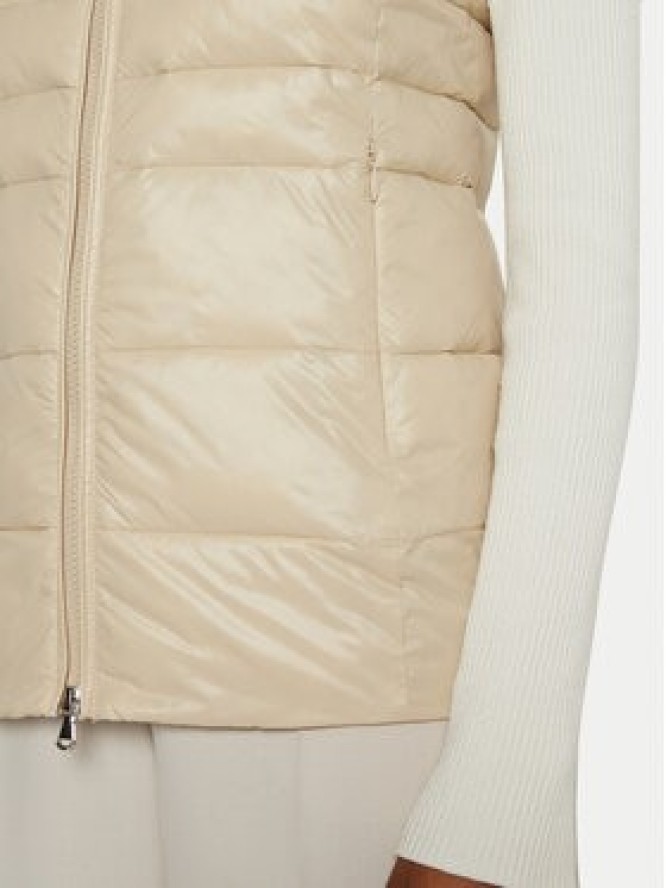 Patrizia Pepe Bezrękawnik 8O0172/A503-B814 Beżowy Regular Fit