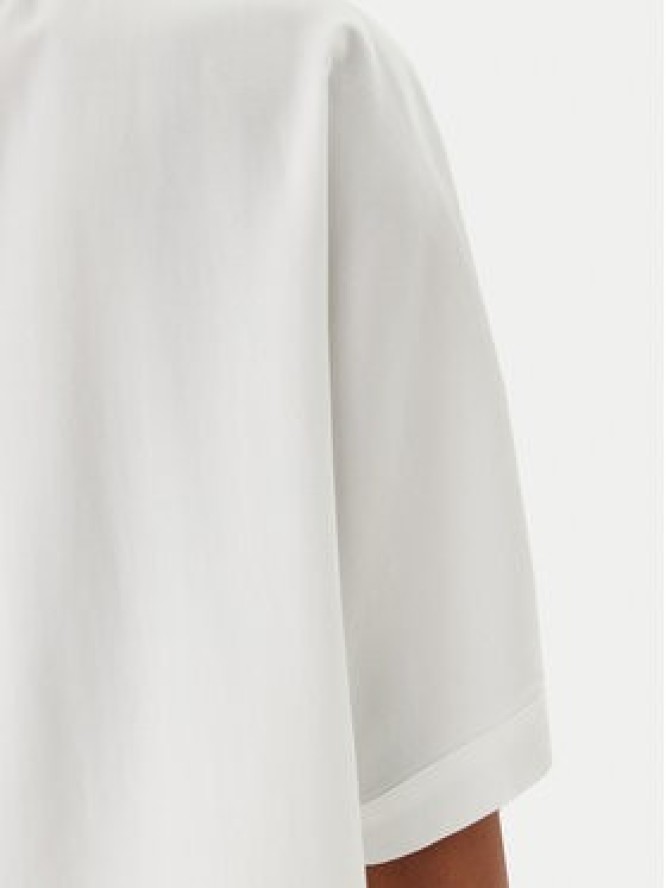 Marc O'Polo Bluzka 503 0840 41013 Biały Relaxed Fit