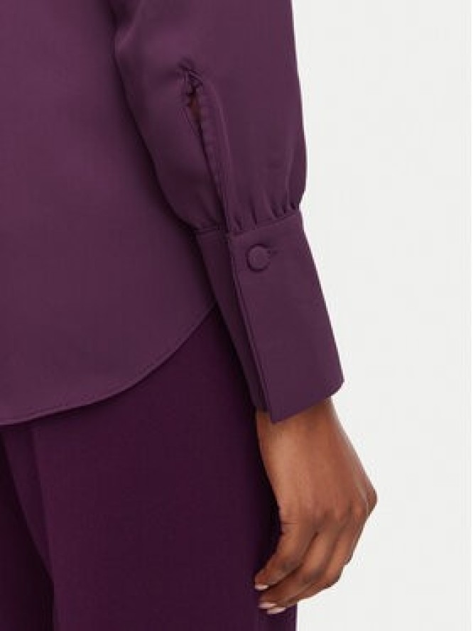 Rinascimento Koszula CFC0130227003 Bordowy Regular Fit