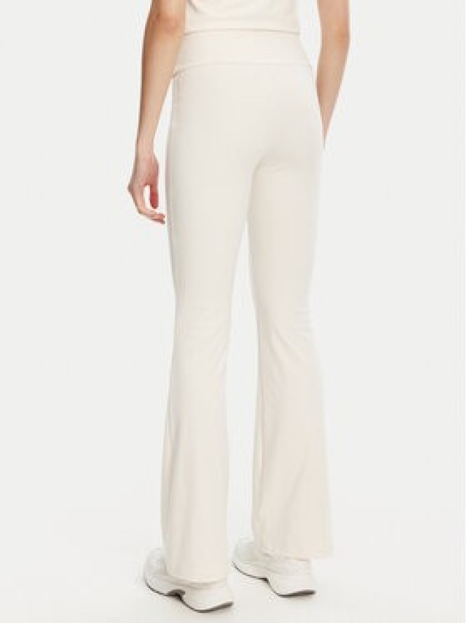 Guess Spodnie dresowe V5RB15 KCD02 Écru Regular Fit