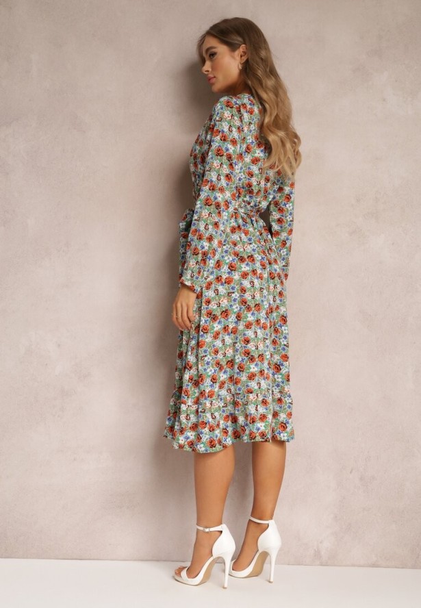 Zielona Sukienka Zellvia