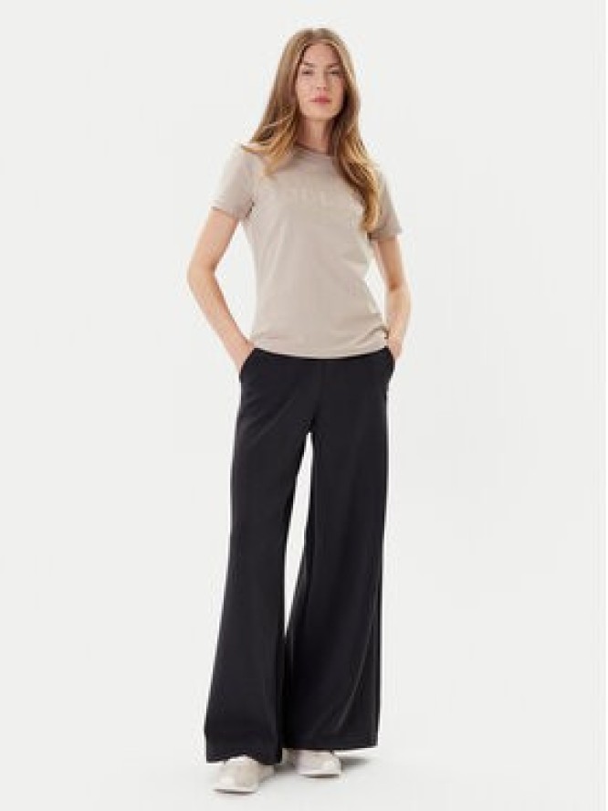 Guess T-Shirt V5YI13 J1314 Beżowy Regular Fit