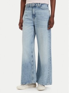 Guess Jeansy W6GA82 D0697 Niebieski jasny Relaxed Fit
