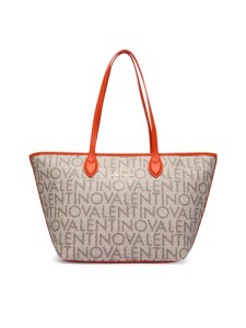Valentino Torebka Logo VBSA1F02 Beżowy
