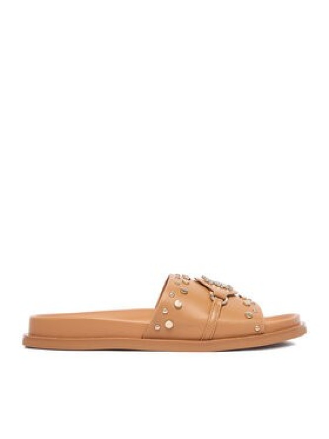 Nine West Klapki EO-TL758-1 Brązowy jasny