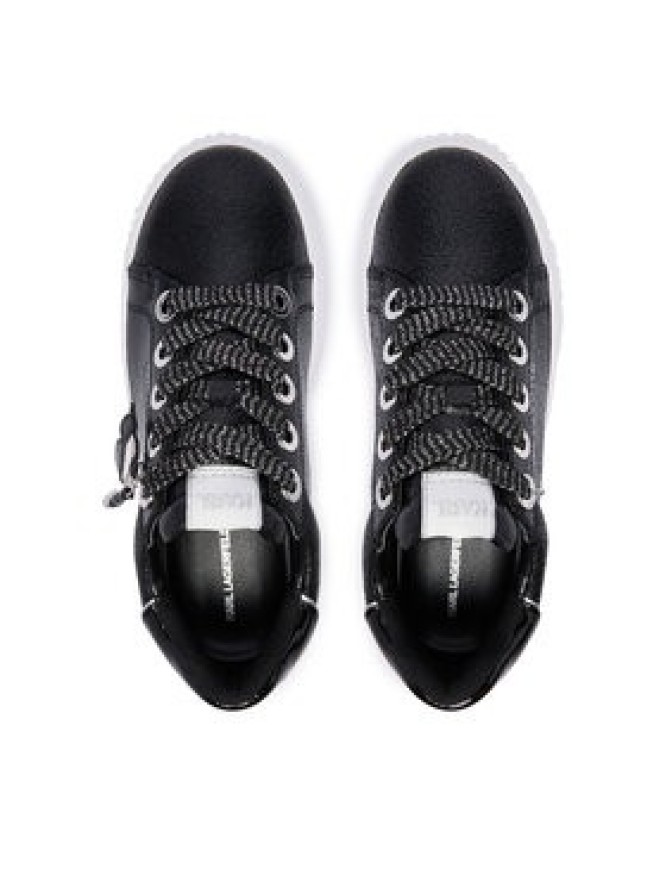 KARL LAGERFELD Sneakersy KL42376C Czarny