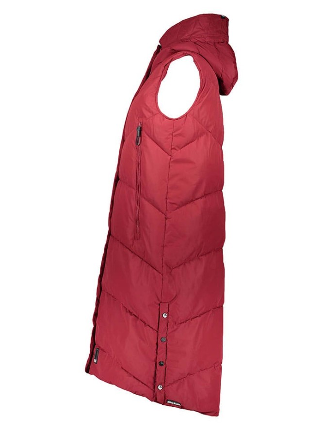 alife and kickin Kamizelka "June" w kolorze czerwonym rozmiar: M