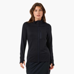 Bluza Polarowa Rozpinana Wędrówki Kobieta Trondheim Elastyczny W Cztery Strony