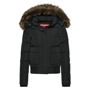 Damska ocieplana kurtka z kapturem Superdry Everest