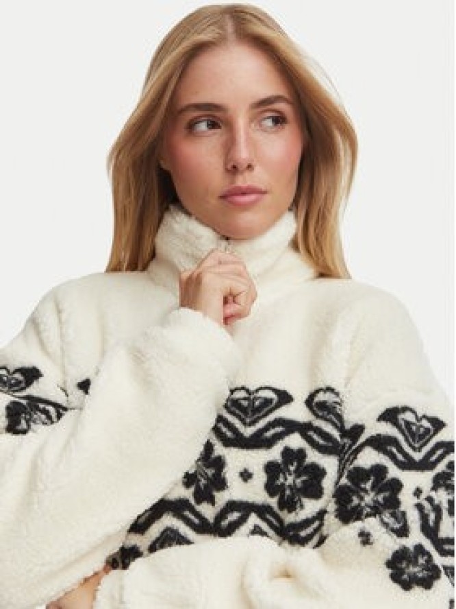 Roxy Polar ERJPF03178 Kremowy Relaxed Fit