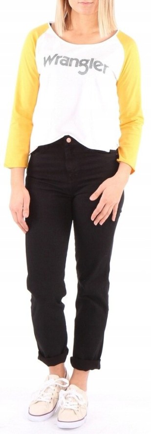 WRANGLER RETRO SLIM DAMSKIE SPODNIE JEANSOWE JEANSY DŻINS BLACK STAR W239FG13D 112127888