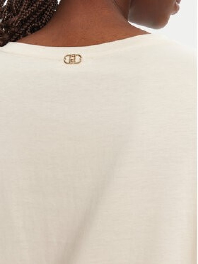 Liu Jo Bluzka WA5359 J4893 Beżowy Regular Fit