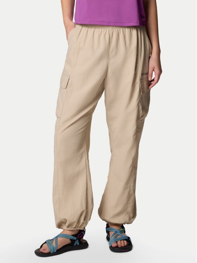 Columbia Spodnie outdoor Sandier™ Parachute Pant 2119061 Beżowy Relaxed Fit