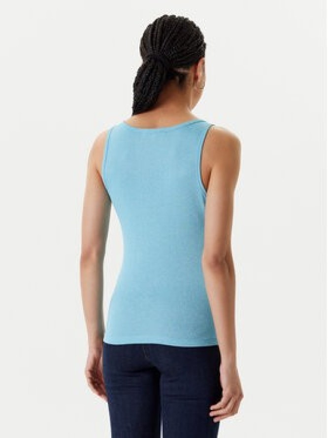 Morgan Top 251-DIDONI Turkusowy Slim Fit