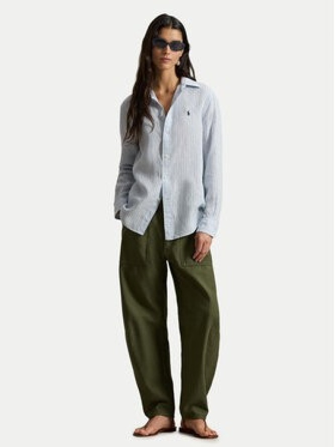 Polo Ralph Lauren Koszula 211A96158003 Błękitny Classic Fit