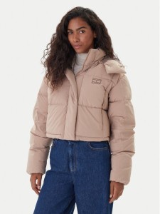 Tommy Jeans Kurtka puchowa Alaska DW0DW21624 Beżowy Regular Fit