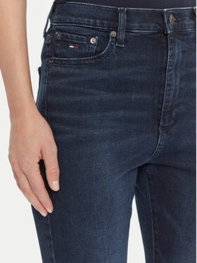 Tommy Jeans Jeansy Sylvia DW0DW21823 Granatowy Skinny Fit