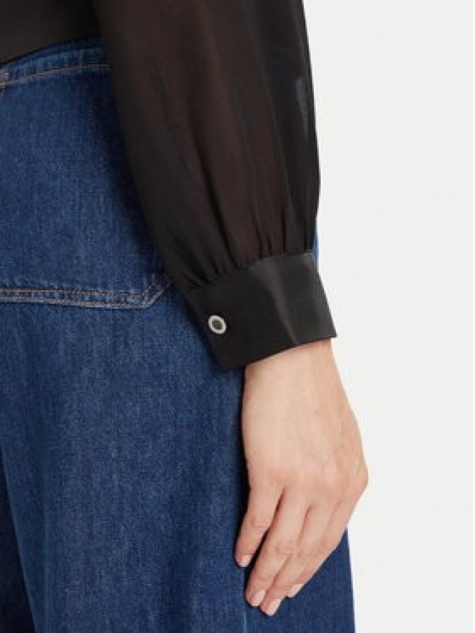 Morgan Koszula 232-CLOCLO Czarny Regular Fit