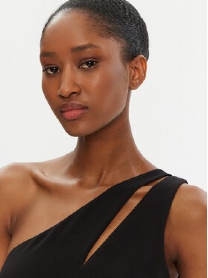 Rinascimento Sukienka koktajlowa CFC0122878003 Czarny Regular Fit