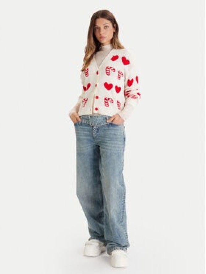 Vero Moda Kardigan Candy 10331353 Beżowy Regular Fit