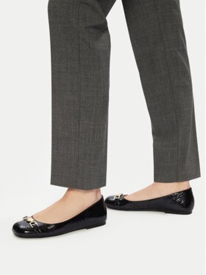 LOVE MOSCHINO Baleriny JA11011G1MII0000 Czarny