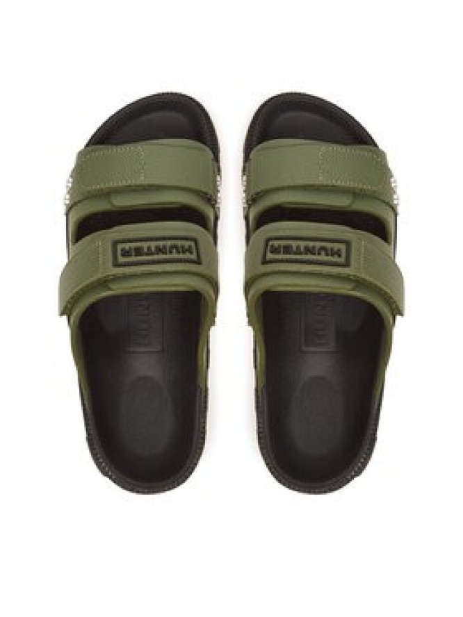 Hunter Klapki HFRU0004251 Zielony