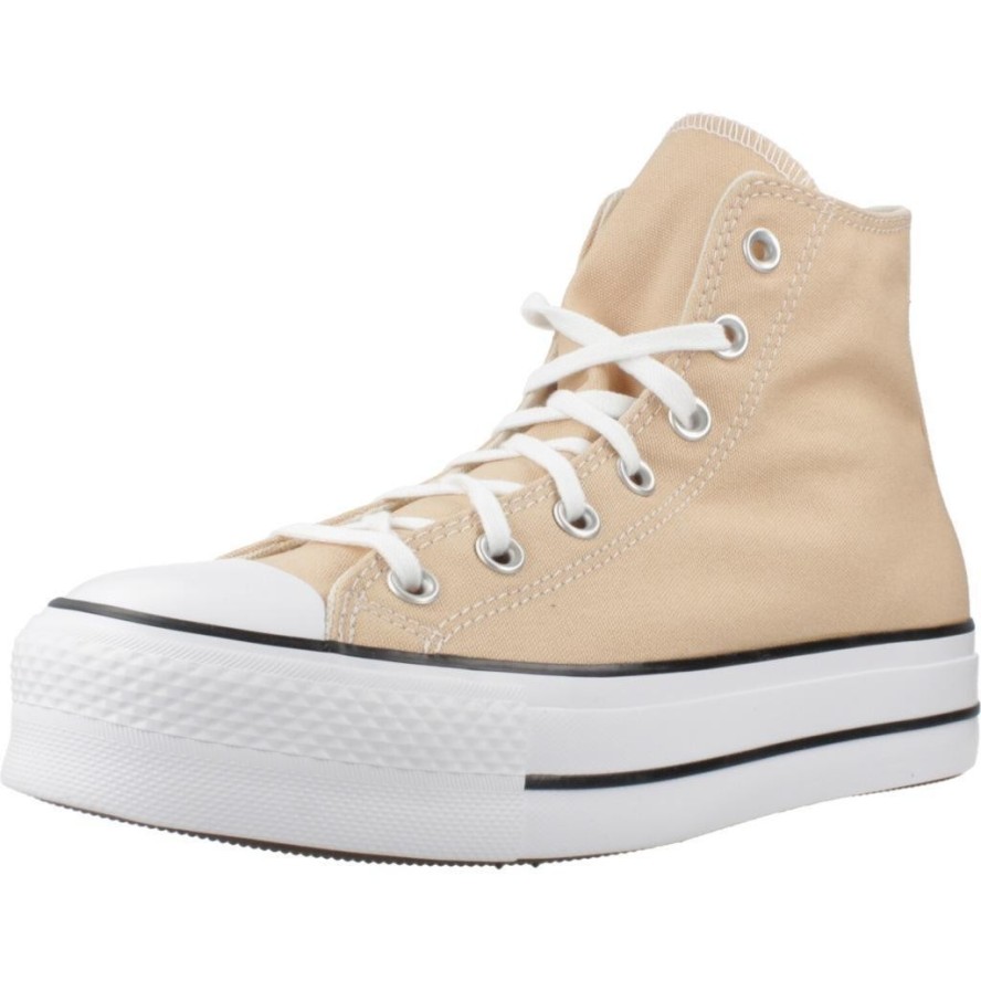 Buty CONVERSE CHUCK TAYLOR ALL STAR LIFT HI Pomarańczowy